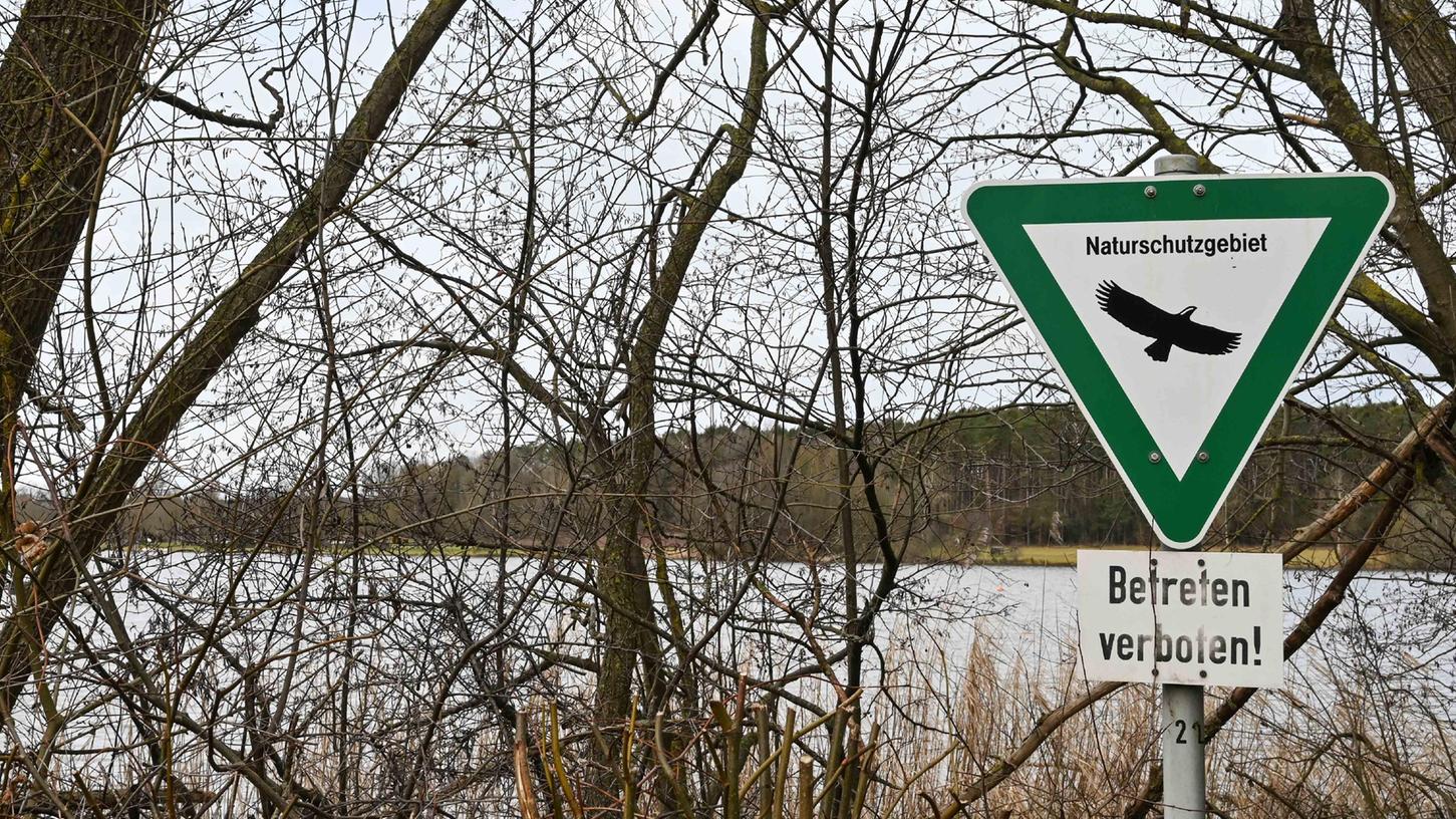 Wenn der Bewuchs zu dicht wird, greift das Wasserwirtschaftsamt Nürnberg auch in den Naturschutzgebieten am Rothsee ein. Auslöser unserer Recherche war ein Schreiben eines Lesers, der einen Kahlschlag entlang des Gewässers monierte.