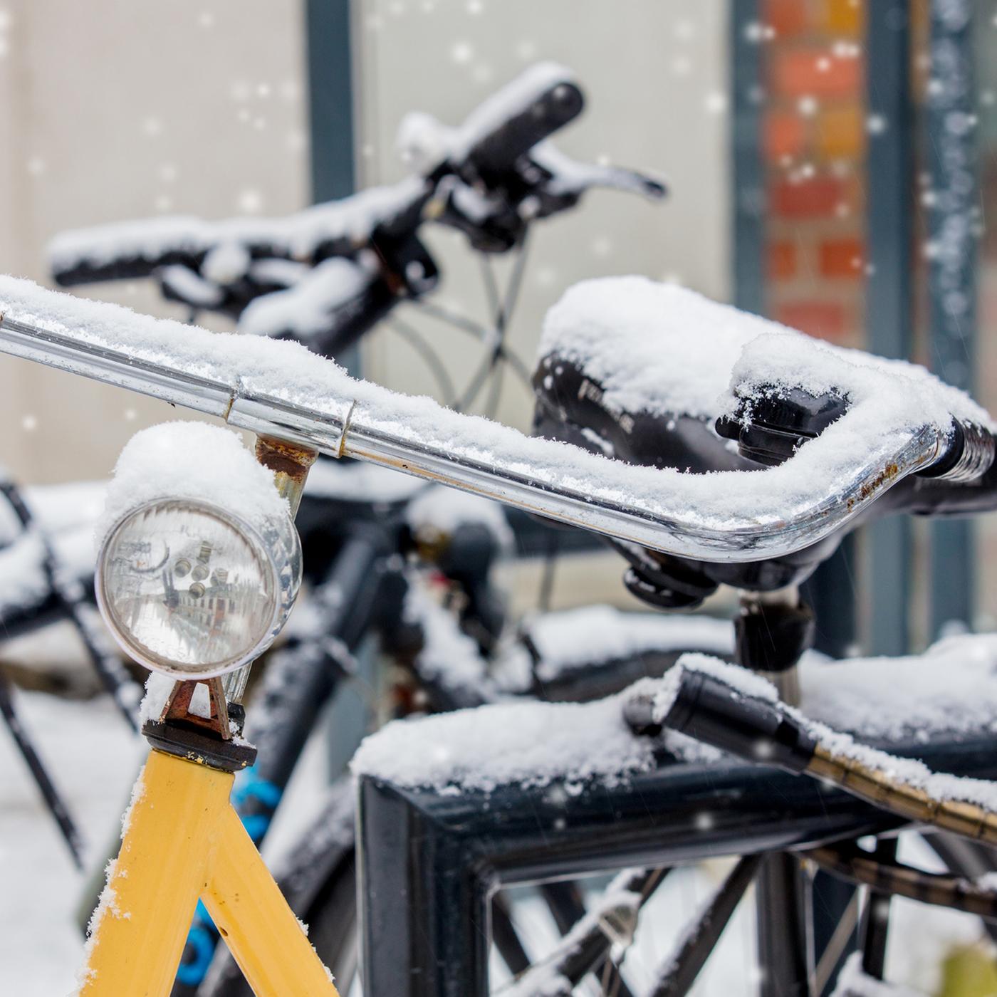 Fahrradschloss ist zugefroren: Was hilft?