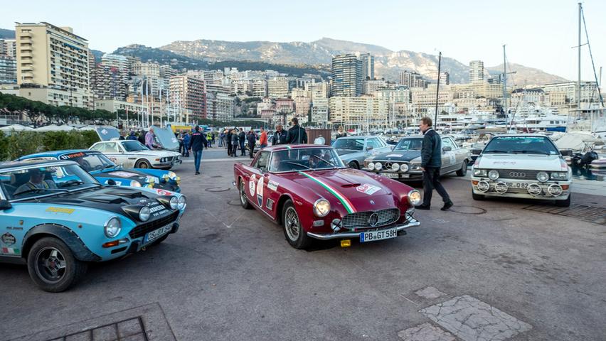 Das Ziel ist der Hafen in Monte Carlo.