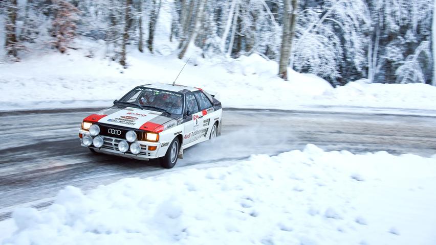 Rallye-Legende Walter Röhrl fuhr bei der Histo-Monte 2017 einen Audi A2 Quattro, dieses Mal ist er mit einem Porsche 911 dabei.