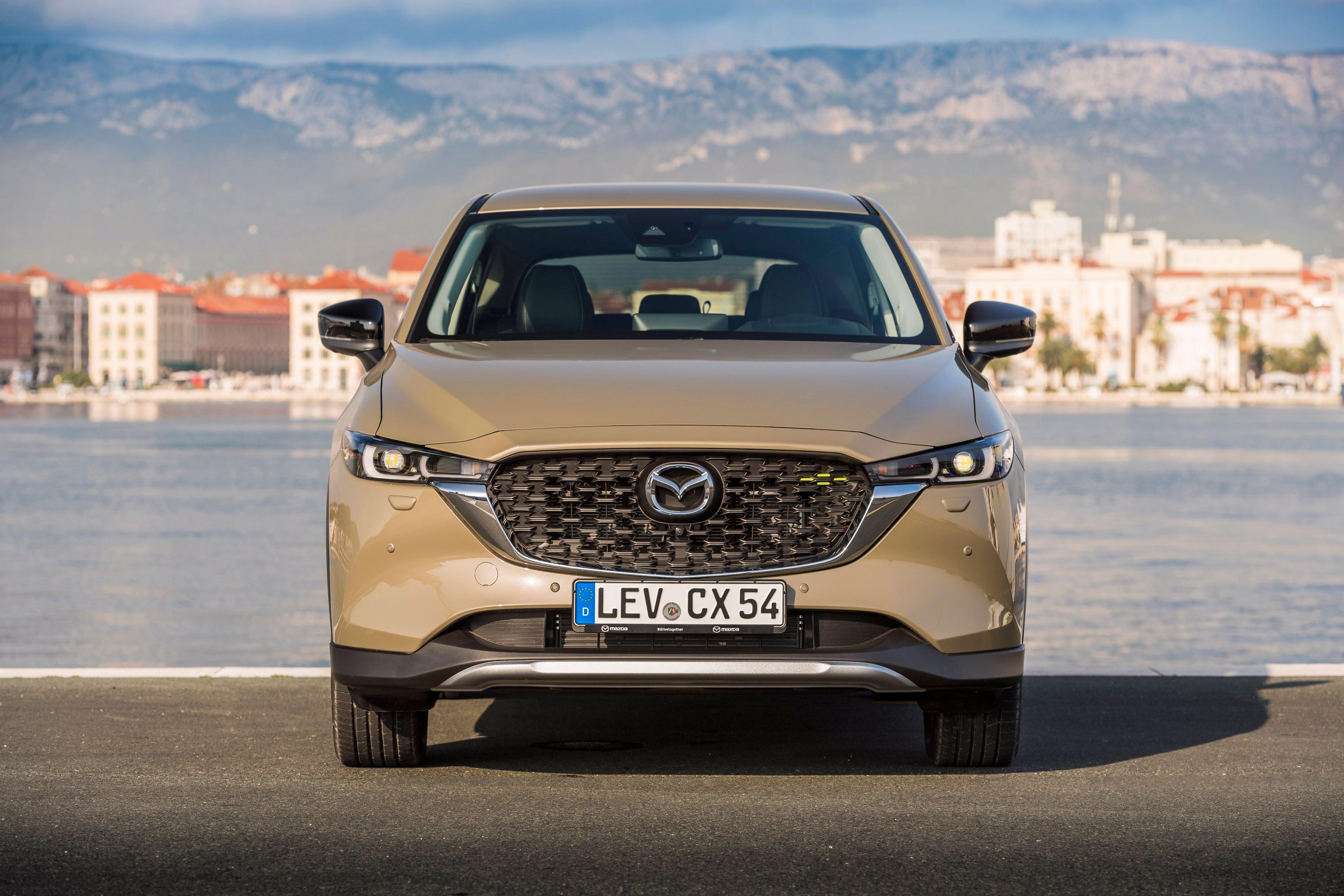 An der modifizierten Front fallen die integrierten Nebelleuchten und die schmalen LED-Scheinwerfer ins Auge. Auf Wunsch gibt es sie mit Matrix-Technologie gibt.