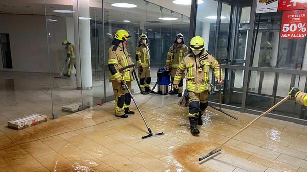 Wasserschaden in Rother Valentin-Passage