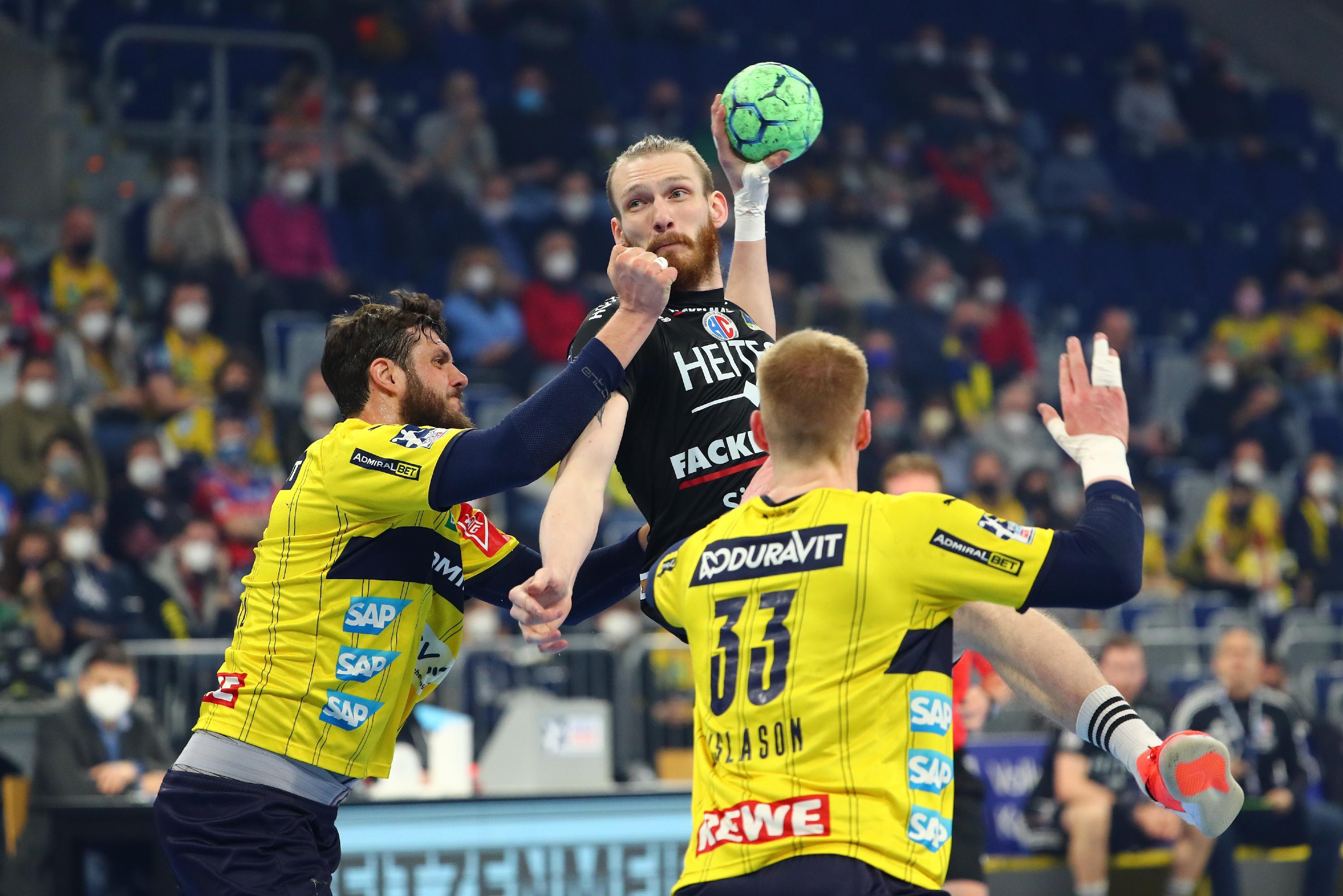 Rhein-Neckar Loewen vs HC Erlangen, Handball, 1. Bundesliga, 12.02.2022
