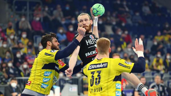 Rhein-Neckar Loewen vs HC Erlangen, Handball, 1. Bundesliga, 12.02.2022