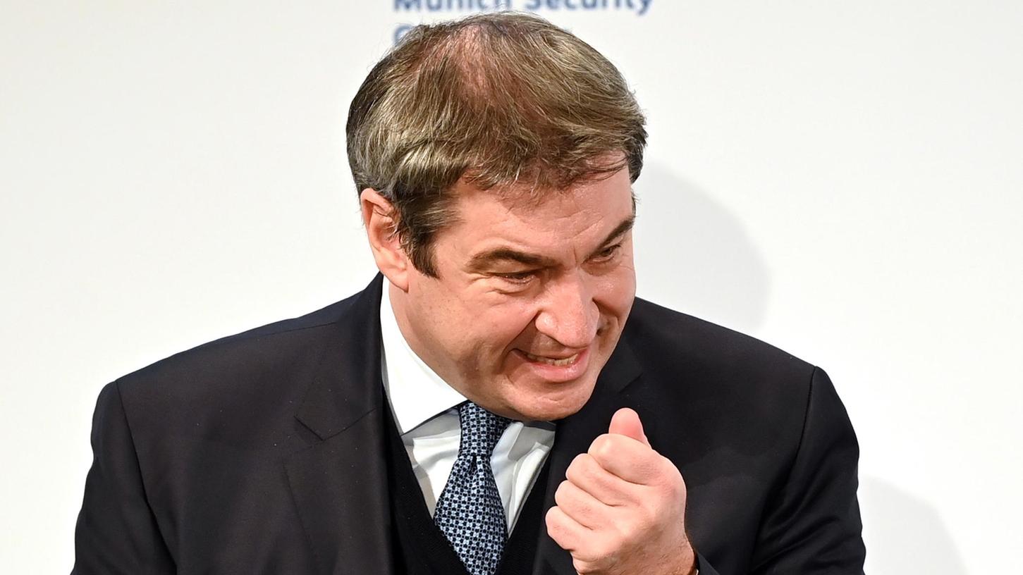 Markus Söder (CSU), Ministerpräsident von Bayern, will konsequent gegen antidemokratische Tendenzen vorgehen.
