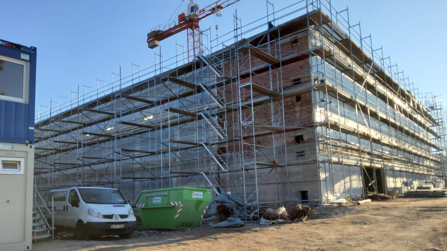 Gymnasium Roth: Arbeiten sind wieder im Zeitplan