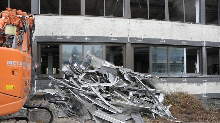 Vieles, was in dem Gebäude verbaut war, kann recycelt werden.