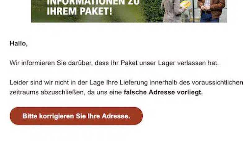 Die Fake-E-Mails sehen oft täuschen echt aus. Die Fake-E-Mails sehen oft täuschen echt aus.