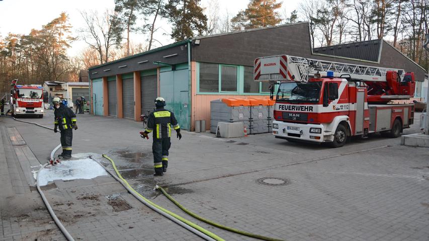 Alarm im Tiergarten: Feuer bricht in Stall aus - Kronenkraniche retten sich selbst ins Freie