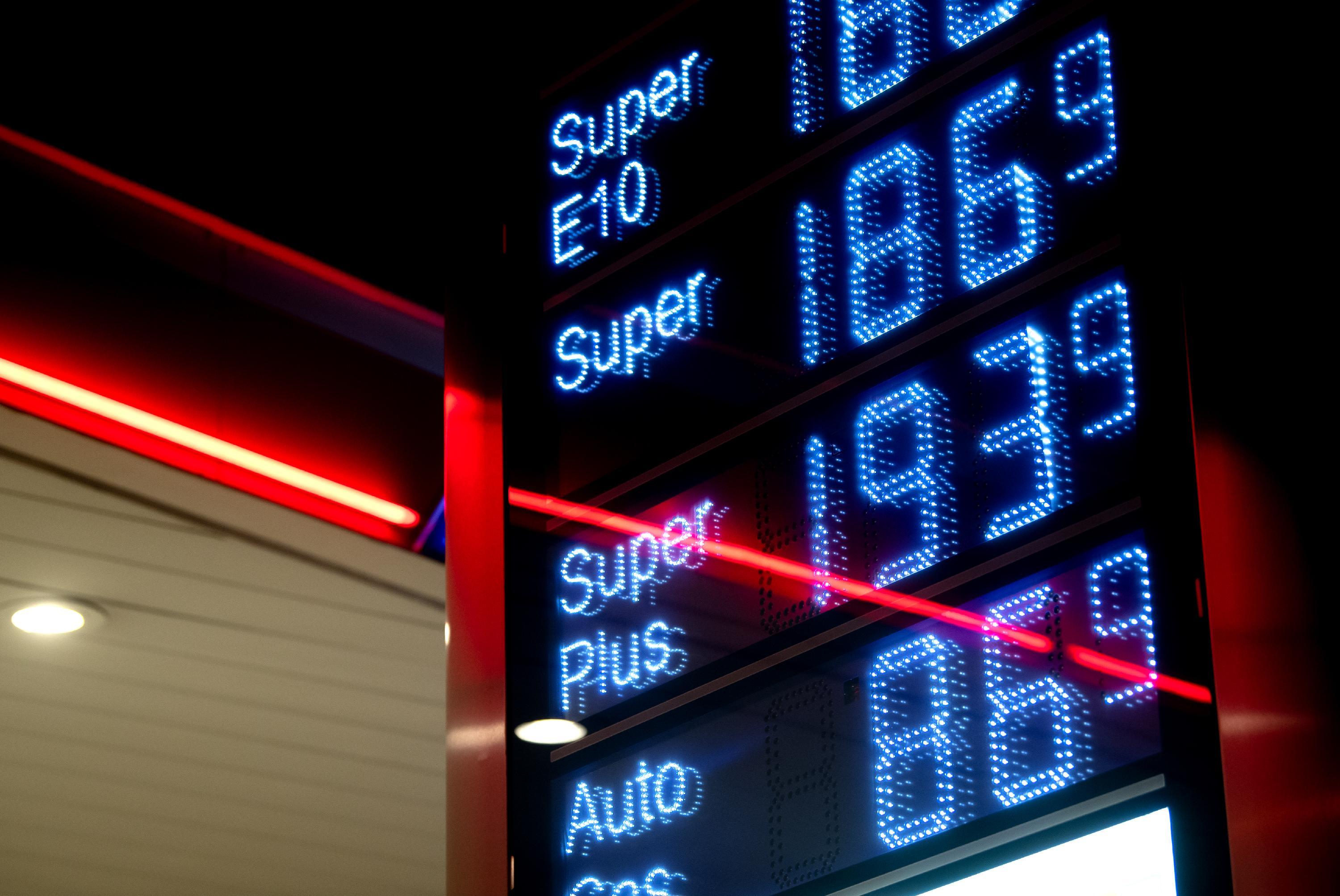 Ukraine-Konflikt - Kraftstoffpreise am Morgen