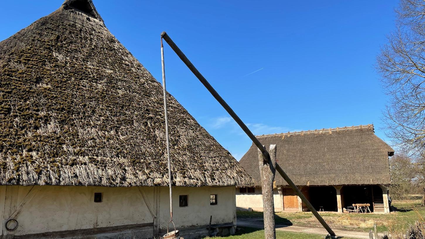 Die Baugruppe Mittelalter ist nicht nur wegen ihrer Dachkonstruktionen etwas Besonderes. 