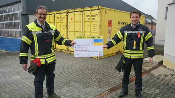 Weißenburger Feuerwehr sammelt Hilfsgüter für die Ukraine