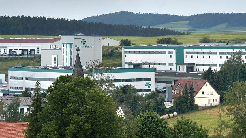 Der Gründerstandort der Martin Bauer Group in Vestenbergsgreuth. 