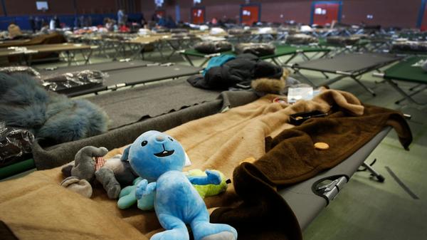 Ukraine Flüchtlinge