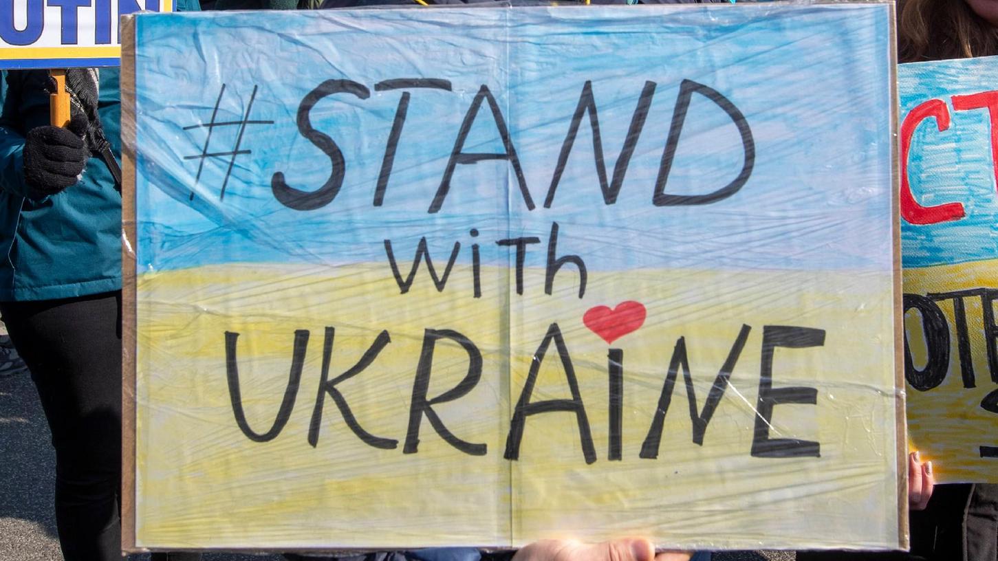 Die Solidarität mit den Ukrainerinnen und Ukrainern ist groß.