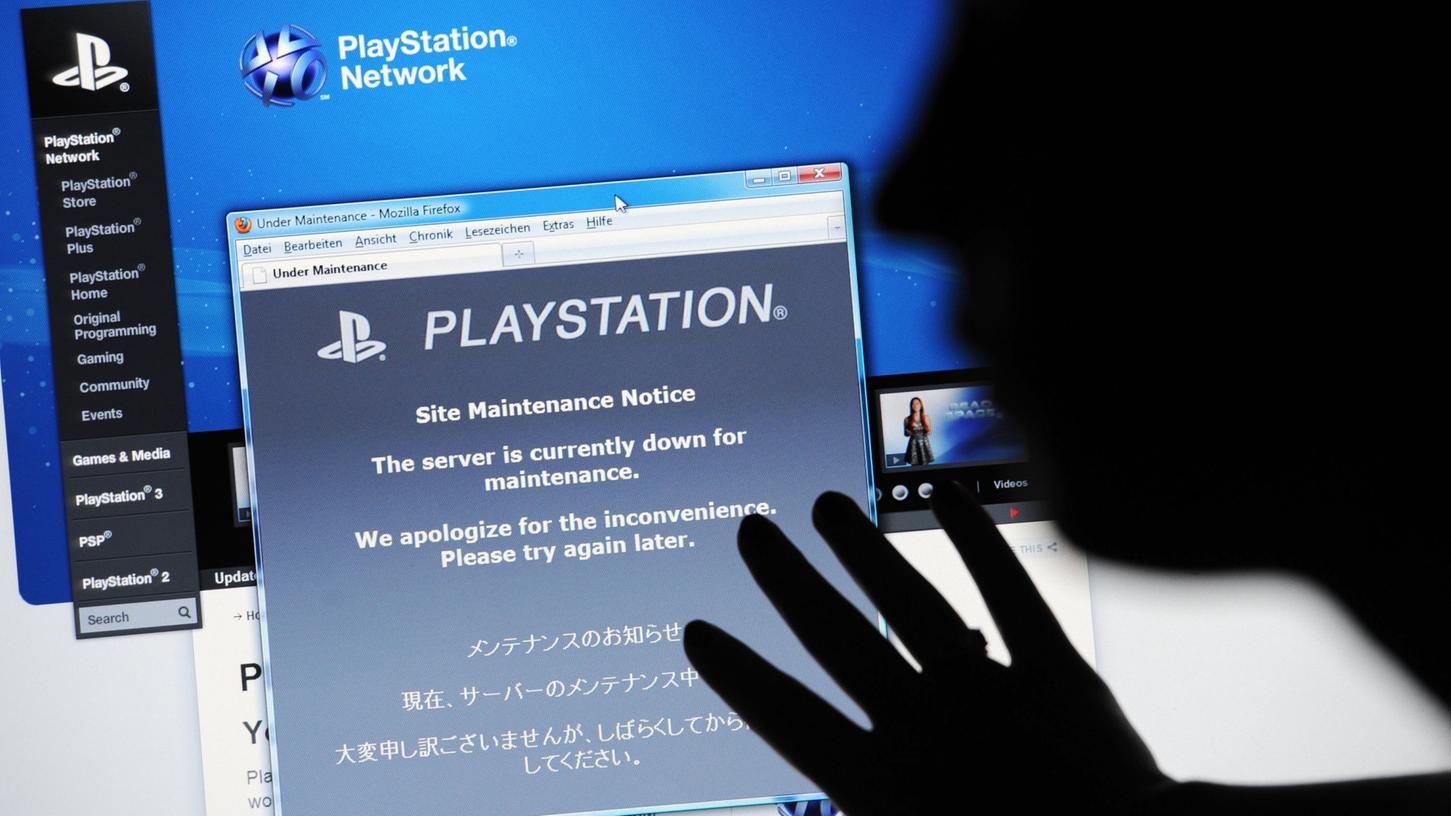 Wieder down: Sony hat offenbar erneut Probleme mit dem Playstation Network.