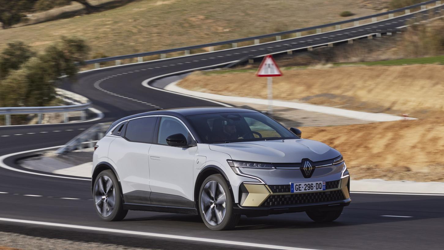 Der Mégane E-Tech Electric wird über die Vorderräder angetrieben. Die Technik würde aber auch Allradantrieb hergeben - später vielleicht.