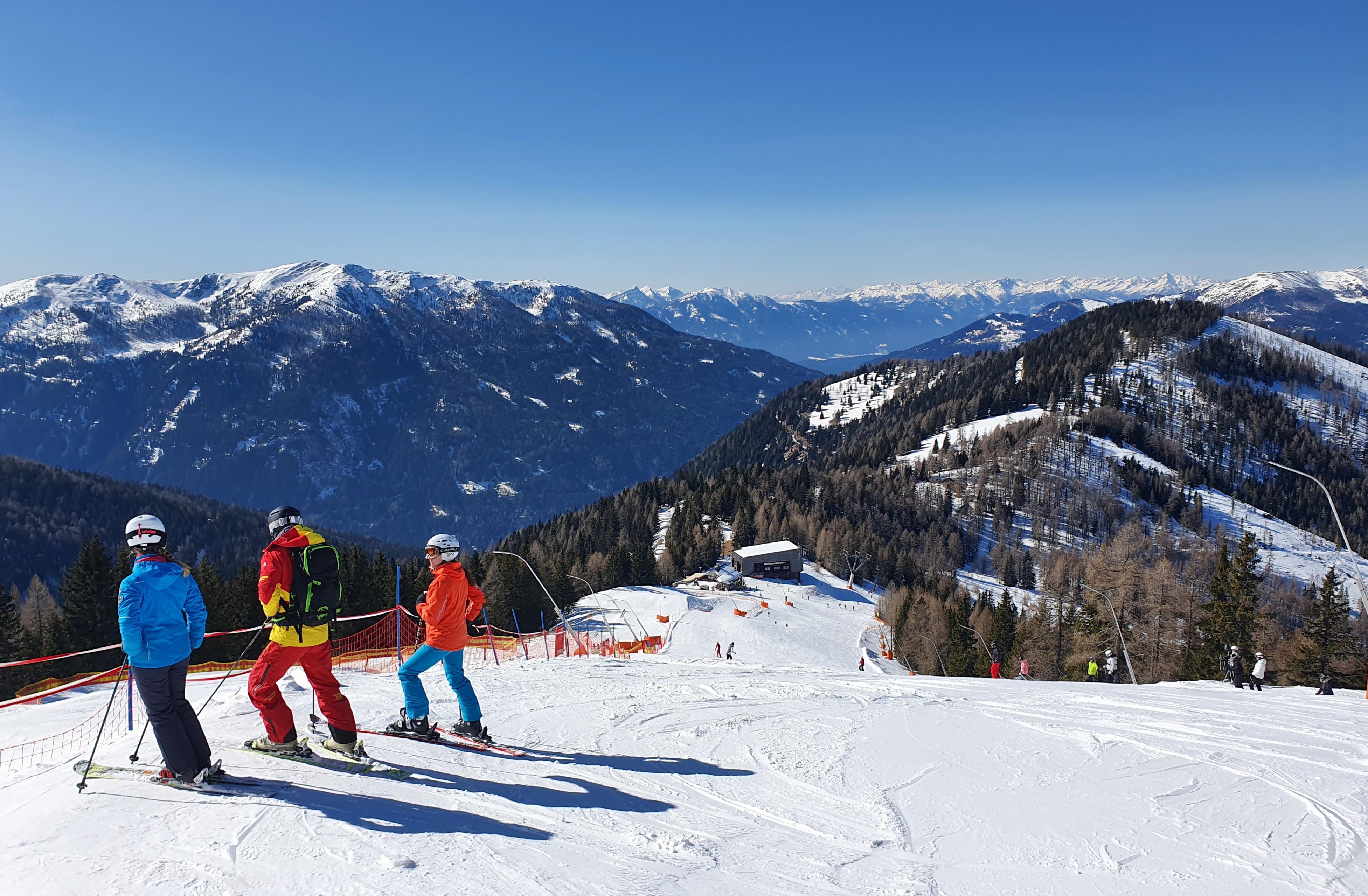 Das Panorama ist an diesem Tag überwältigend. 