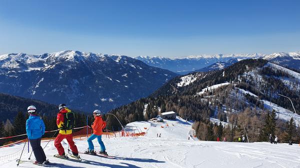 Das Panorama ist an diesem Tag überwältigend.