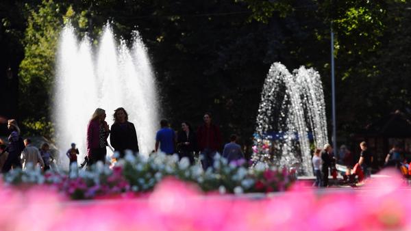 Der Schewtschenko-Park ist immer eine gute Adresse im Sommer.