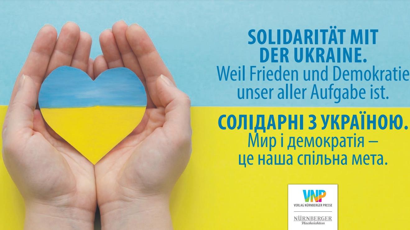 Krieg ist nie eine Lösung. Auch der VNP positioniert sich in diesen Wochen klar und zeigt Solidarität mit der Ukraine.