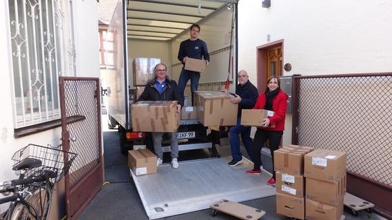 Herzogenaurach: Mit dem Klaviertransporter gelangen medizinische Hilfsgüter nach Lwiw