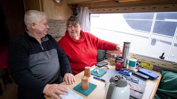 Winterurlaub im Wohnwagen