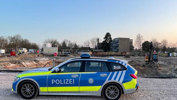 Bombenfund in Nürnberg: 125-Kilo-Bombe bei Bauarbeiten entdeckt