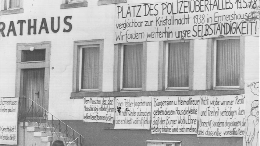 Doch auch nach der Eingemeindung hielt der Protest des Dorfes an – mit Erfolg. 1994 erreichte Ermershausen wieder seine Selbstständigkeit - so wie auch einige andere Gemeinden. Vor allem auch weil der CSU-Parteivorsitzende Franz Josef Strauß Teilen der Reform kritisch gegenüberstand. 1979, ein Jahr nach seiner Wahl zum bayerischen Ministerpräsidenten, wurde gegen das Votum von SPD und FDP eine Nachkorrektur der Gebietsreform durchgeführt: 210 Gemeinden erhielten ihre Selbständigkeit zurück.