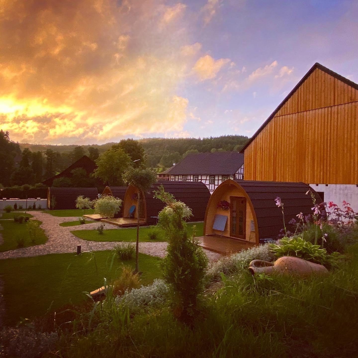 Der Sonnenaufgang drin 