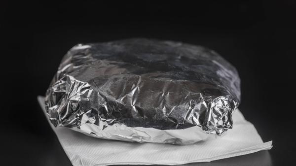 ...dasselbe gilt für Alufolie.