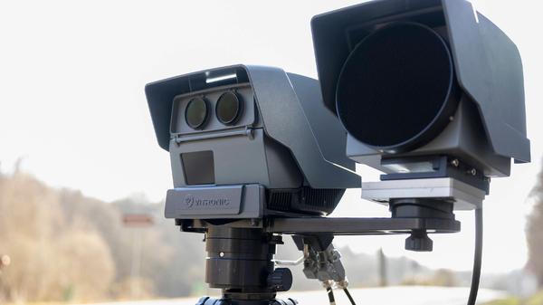 Kist, Waldkindergarten, 24.03.2022, Blitzmarathon 2022, Geschwindigkeitskontrolle der Polizei Bild: Geschwindigkeitskont