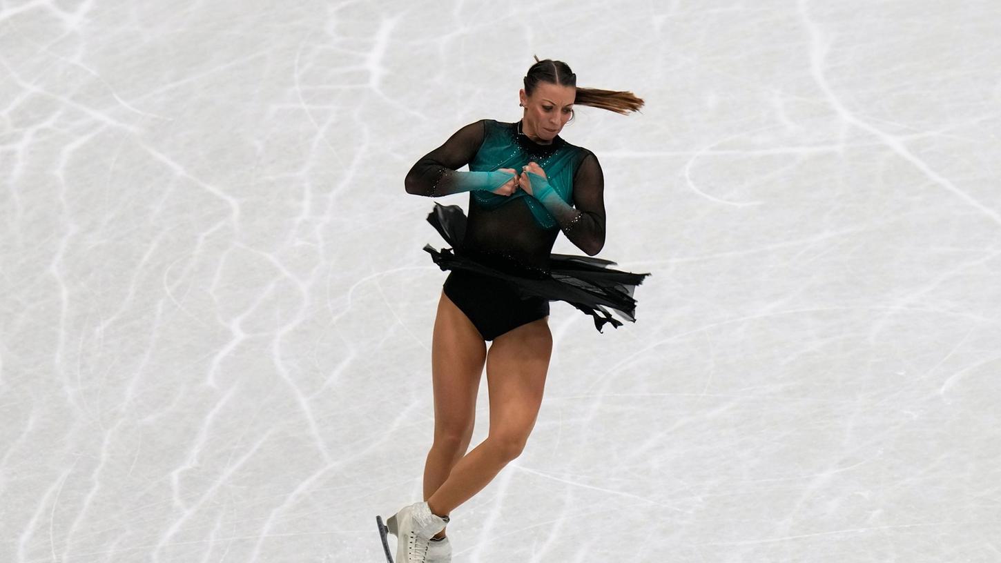 Eiskunstläuferin Nicole Schott wurde WM-Zehnte. Eiskunstläuferin Nicole Schott wurde WM-Zehnte.