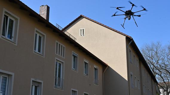 Gewobau Erlangen - Drohne liefert Daten für energetische Sanierung