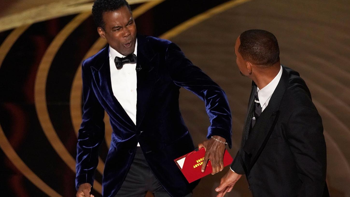 Will Smith ohrfeigt Chris Rock auf Oscar-Bühne Will Smith ohrfeigt Chris Rock auf Oscar-Bühne