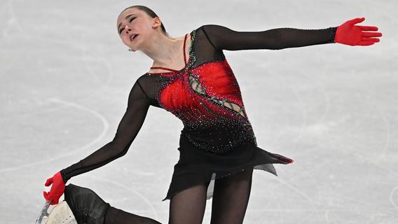 Erster Auftritt nach Olympia-Skandal: Walijewa wird Zweite