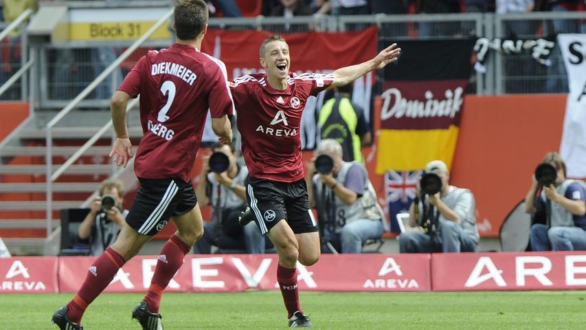 Der nächste Aufstieg: Marek Mintal trifft gegen Cottbus.