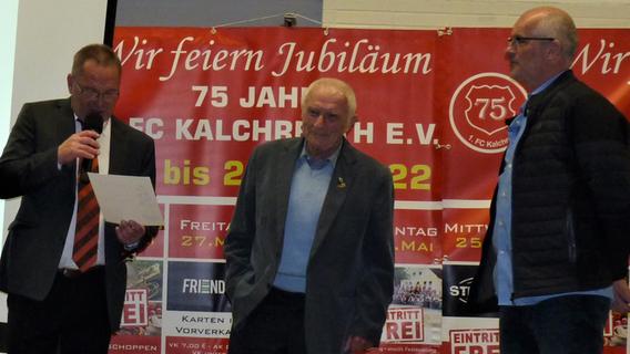 Fritz Holzenleuchter ist seit 1946 Mitglied des FC Kalchreuth