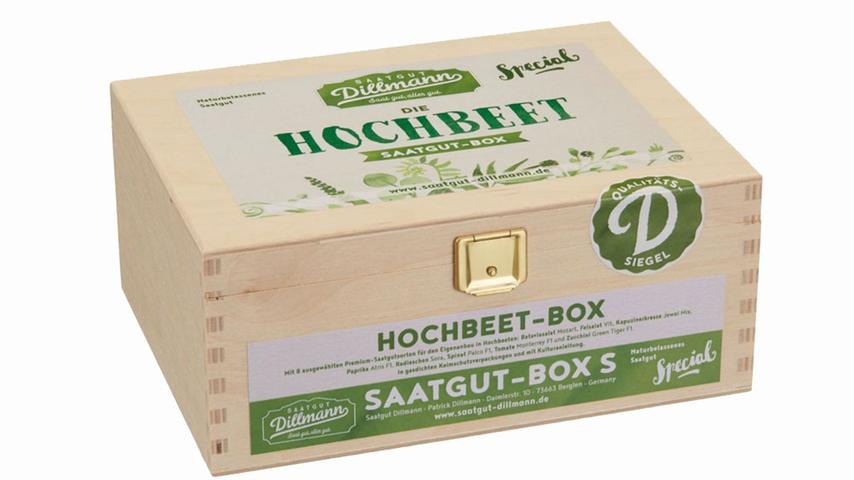 Hochbeet Saatgut Box: 8 tolle Sorten für's Hochbeet mit Anleitung