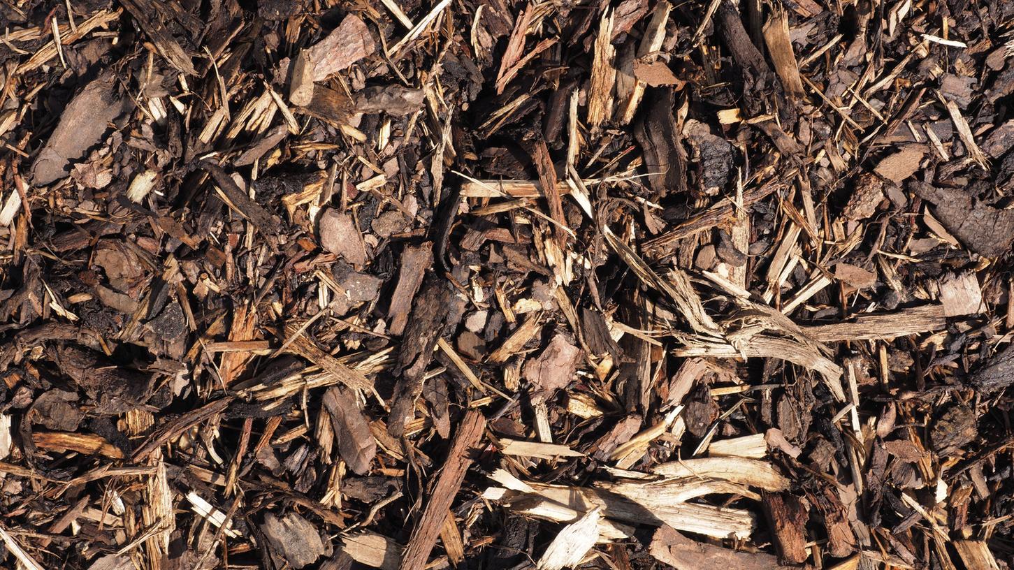 Das Mulchen schützt den Boden vor dem Austrocknen und liefert ihm wichtige Nährstoffe.