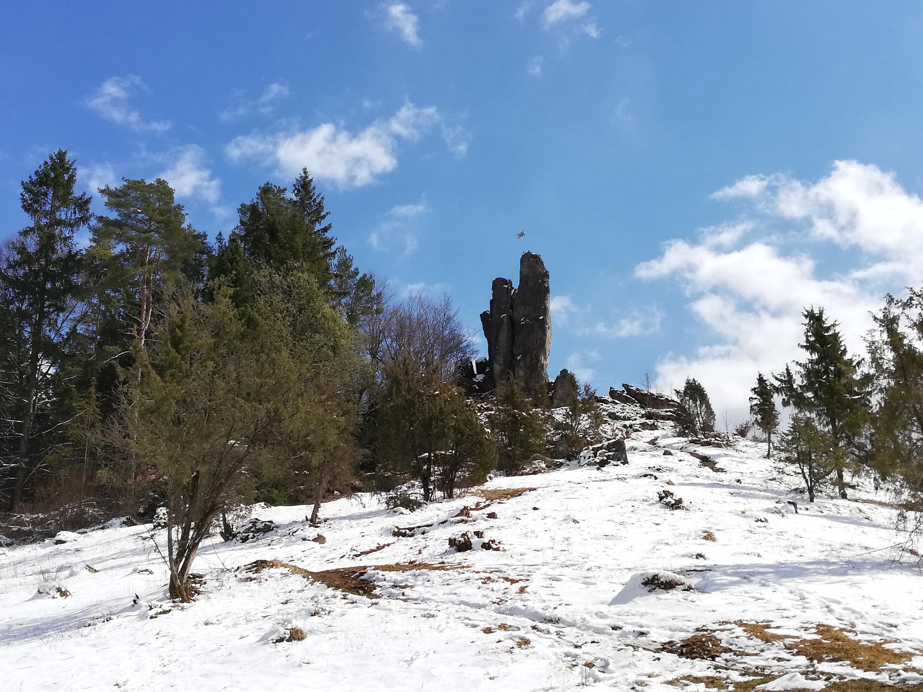 Alpine Eindrück bekam man an den Drei Zinnen in Großenohe.