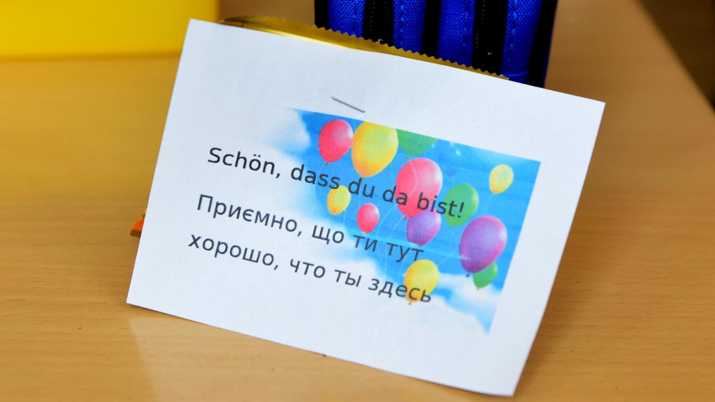 In jeder Schule sollen Willkommensgruppen für ukrainische Kinder eingerichtet werden.    