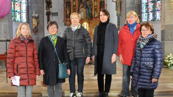 Emotionales im Münster: Tetiana Artistarkhova erhält Spende für Ukraine
