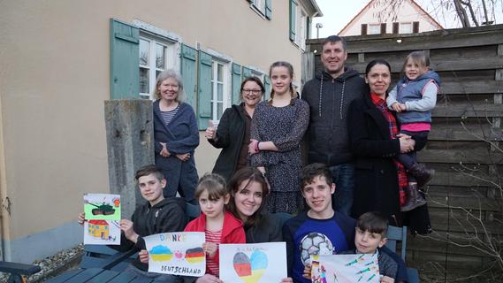 Wie eine Familie aus der Ukraine wieder nach Altmühlfranken fand