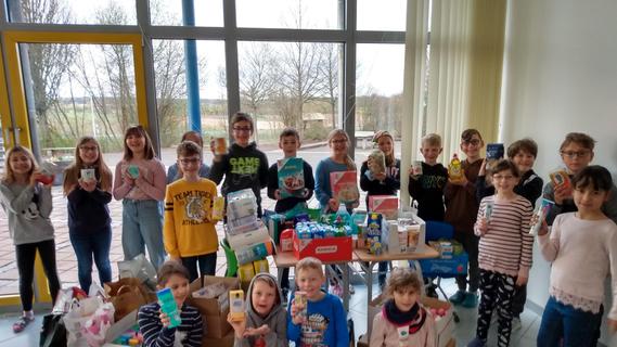 Große Spendenaktion der Anton-Wölker-Grundschule in Höchstadt