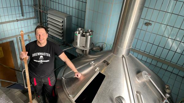 Braukessel aus Edelstahl