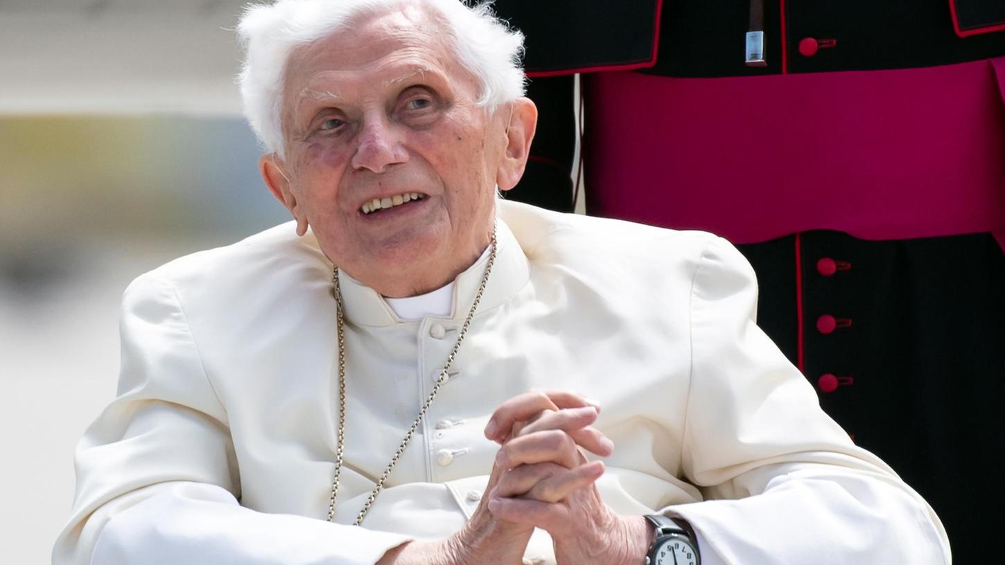 2020 reiste er nach Bayern: Papst Benedikt XVI. 