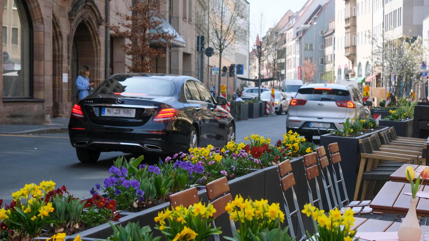 Frischer Anstrich: Adlerstraße in Nürnberg wird zur Frischer Anstrich: Adlerstraße in Nürnberg wird zur
