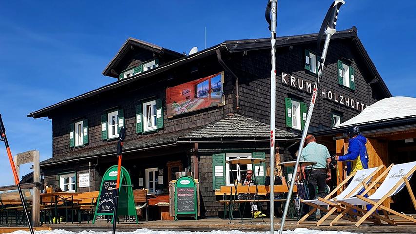 Die Krummholzhütte am Hauser Kaibling serviert Alm-Kulinarik. Die spannende Reisereportage zu dieser Bildergalerie lesen Sie hier auf unserem Premiumportal nn.de
