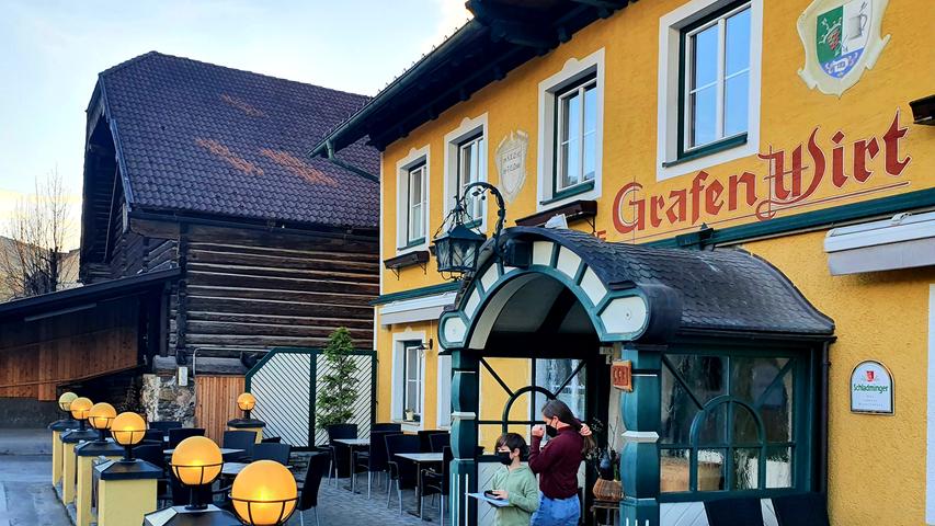 Der Gasthof Grafenwirt in Aich ist eines der besten und dennoch bodenständigsten Restaurants der Region. 
